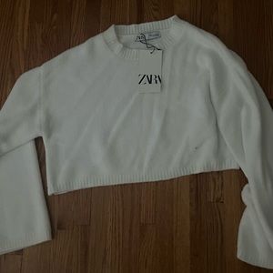 Zara cropped sweater